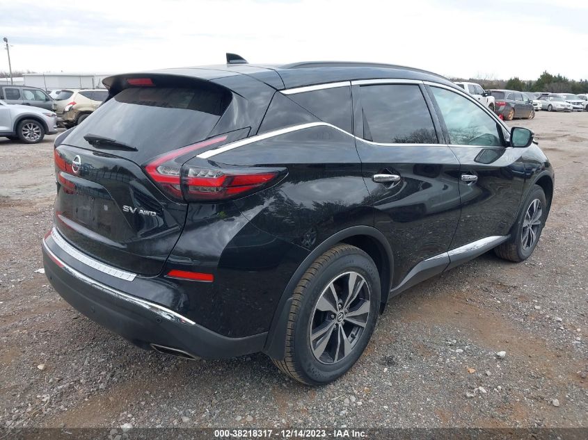 2021 NISSAN MURANO SV - 5N1AZ2BS4MC144607