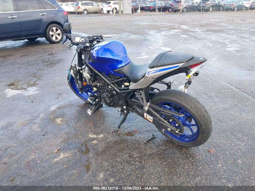2020 YAMAHA YZFR3 MH3RH17Y4LK003267