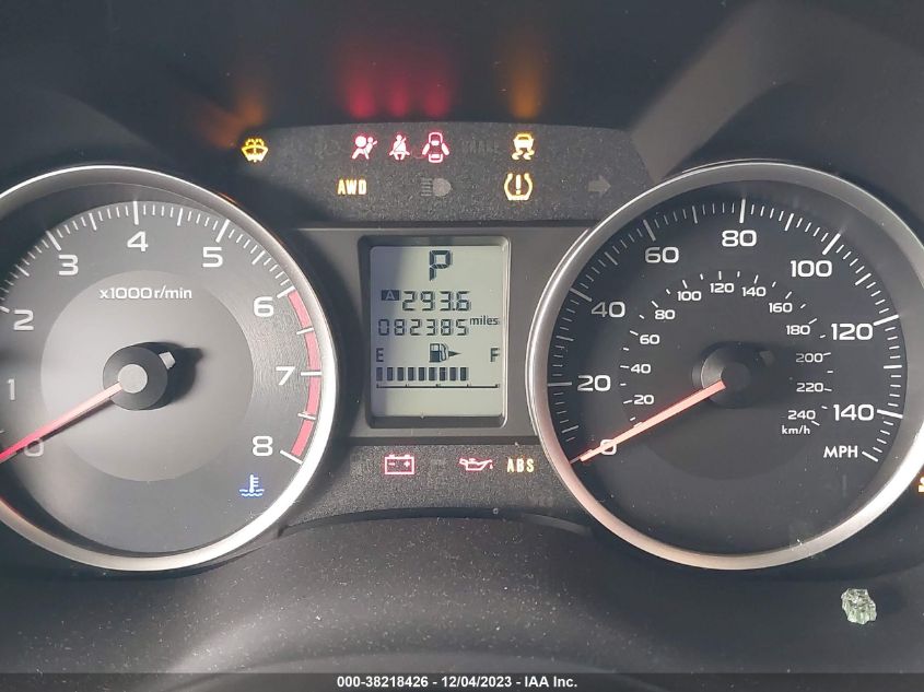 2014 SUBARU FORESTER 2.5I PREMIUM - JF2SJAEC8EH433820