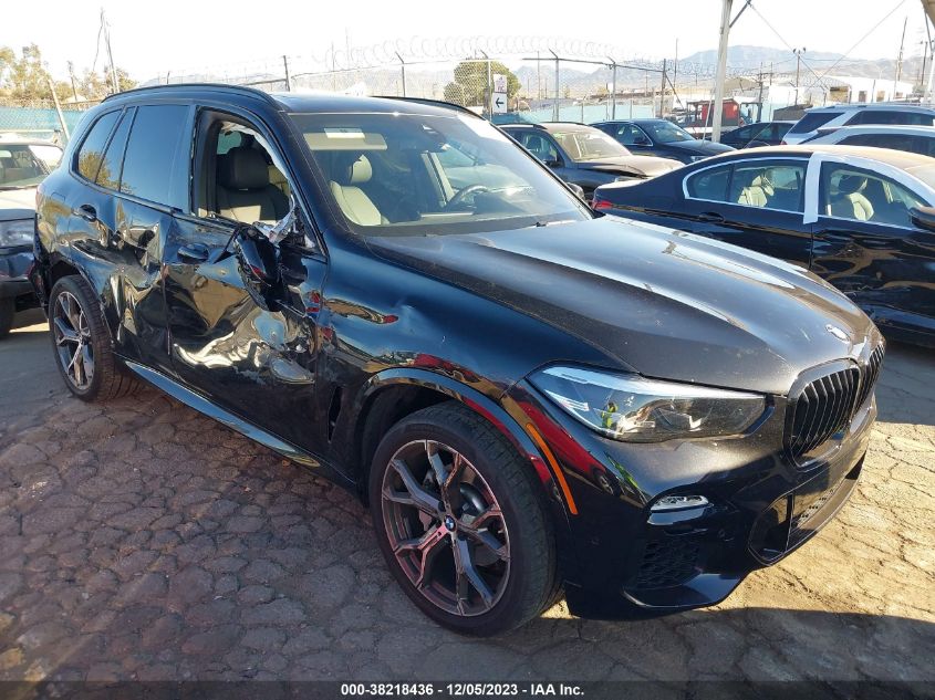 Lot #2570973356 2020 BMW X5 XDRIVE40I salvage car