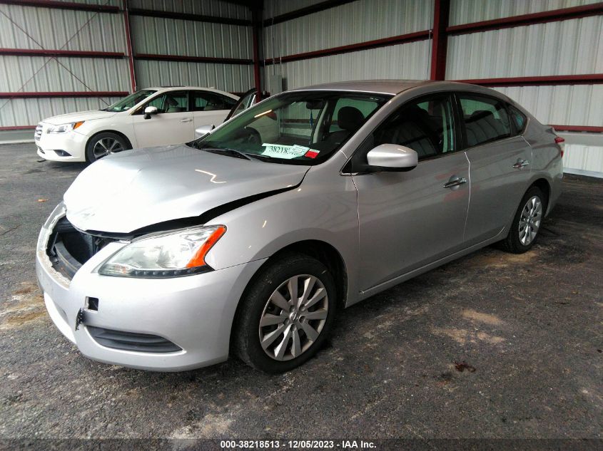 2014 NISSAN SENTRA S/SV/SR/SL - 3N1AB7AP5EY235349