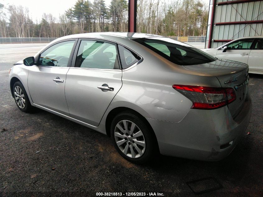 2014 NISSAN SENTRA S/SV/SR/SL - 3N1AB7AP5EY235349