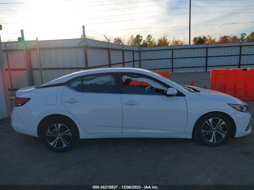 2022 NISSAN SENTRA SV XTRONIC CVT - 3N1AB8CV4NY271325