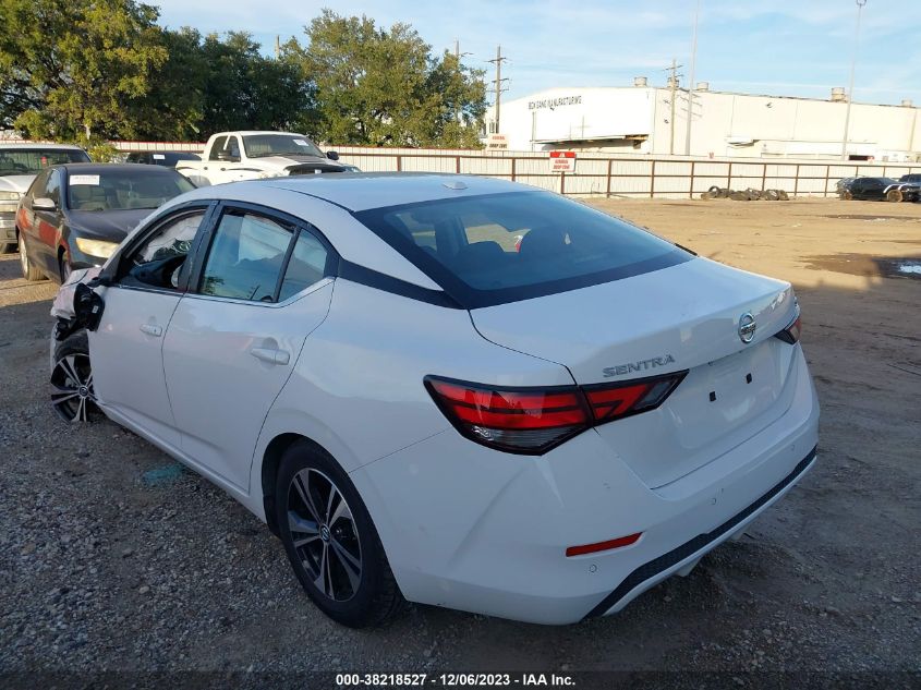 2022 NISSAN SENTRA SV XTRONIC CVT - 3N1AB8CV4NY271325