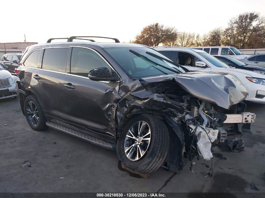 2016 TOYOTA HIGHLANDER XLE V6 - 5TDKKRFH1GS506724