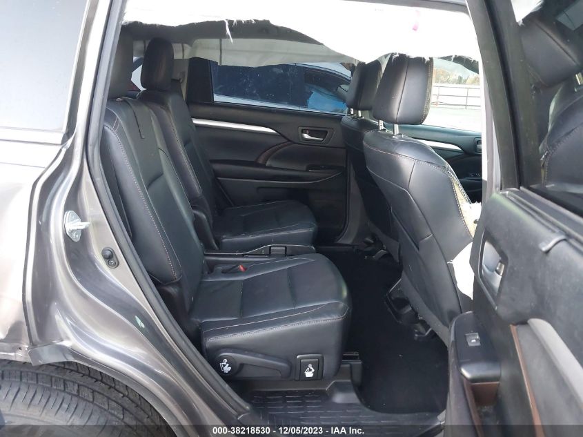 2016 TOYOTA HIGHLANDER XLE V6 - 5TDKKRFH1GS506724