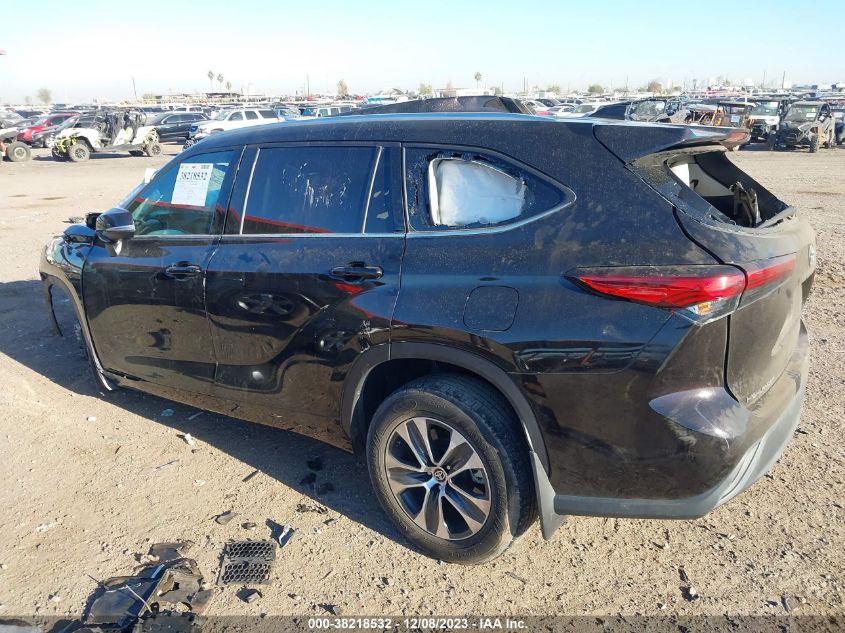 2020 TOYOTA HIGHLANDER XLE - 5TDHZRAH2LS018342