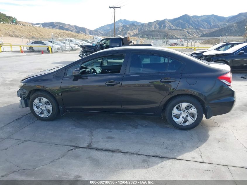2013 HONDA CIVIC LX - 2HGFB2F57DH590686