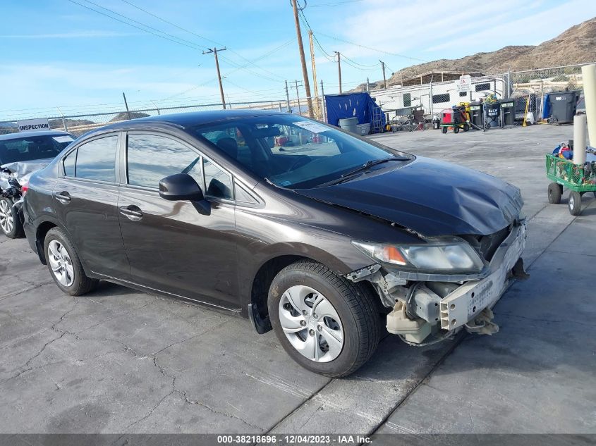 2013 HONDA CIVIC LX - 2HGFB2F57DH590686
