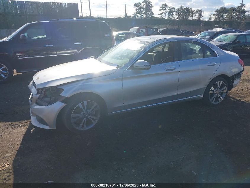 2016 MERCEDES-BENZ C-CLASS C 300 55SWF4KB4GU138908