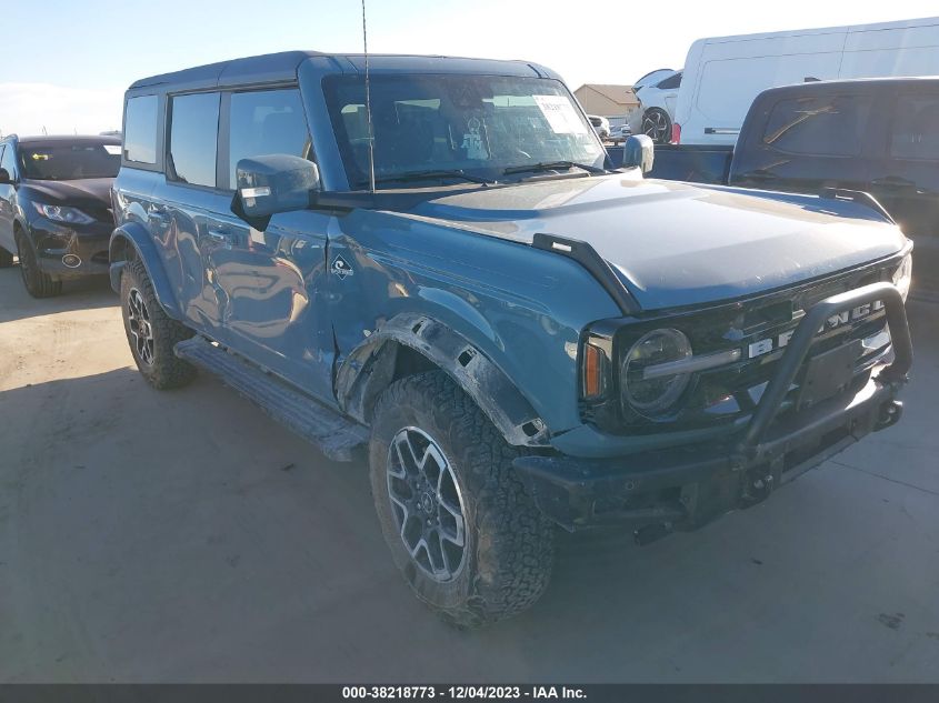 2022 FORD BRONCO OUTER BANKS - 1FMEE5DP1NLA72757