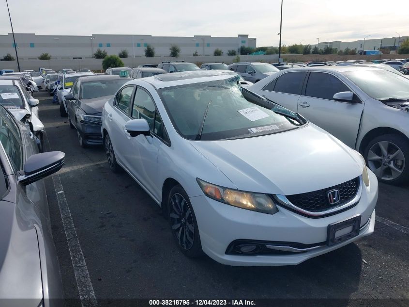 2014 HONDA CIVIC EXL - 19XFB2F96EE274453