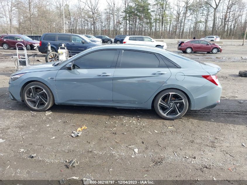 2023 HYUNDAI ELANTRA N LINE - KMHLR4AF3PU411775