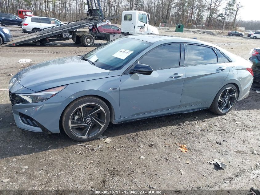2023 HYUNDAI ELANTRA N LINE - KMHLR4AF3PU411775