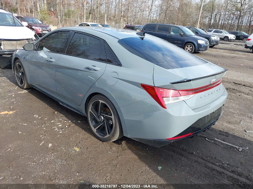 2023 HYUNDAI ELANTRA N LINE - KMHLR4AF3PU411775