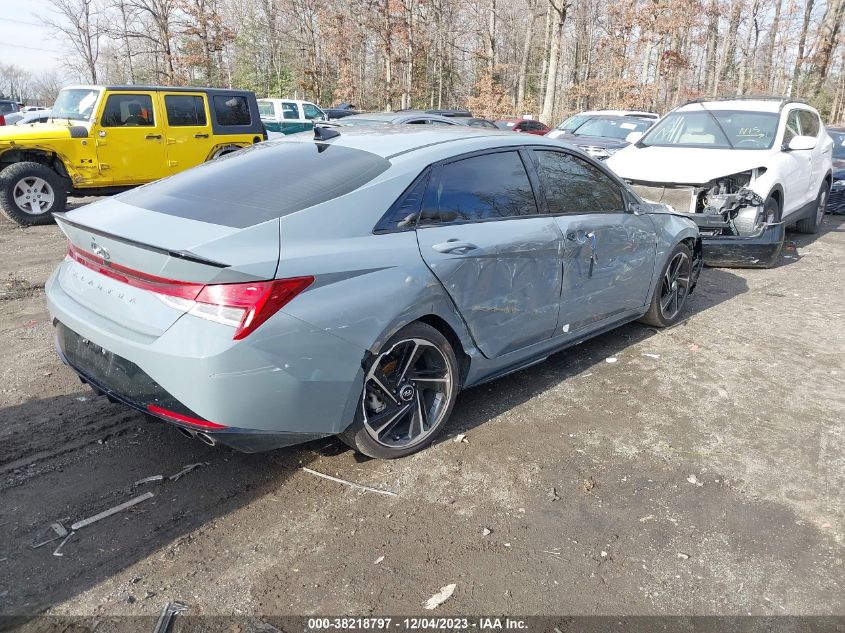 2023 HYUNDAI ELANTRA N LINE - KMHLR4AF3PU411775