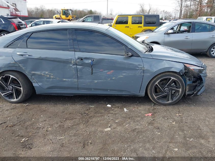 2023 HYUNDAI ELANTRA N LINE - KMHLR4AF3PU411775