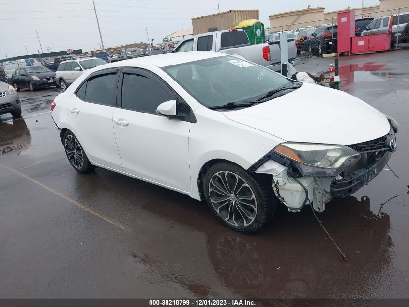 2015 TOYOTA COROLLA L/LE/LE PLUS - 5YFBURHE9FP254886