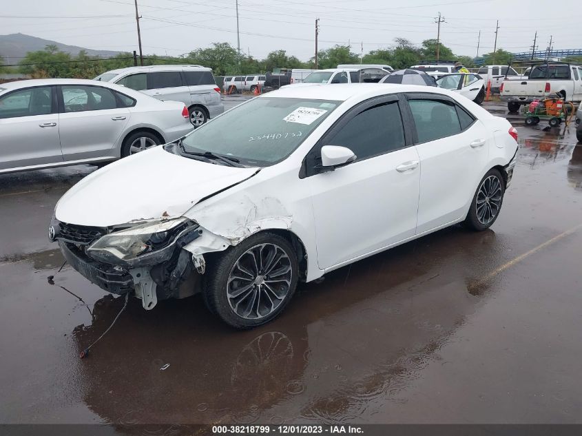 2015 TOYOTA COROLLA L/LE/LE PLUS - 5YFBURHE9FP254886