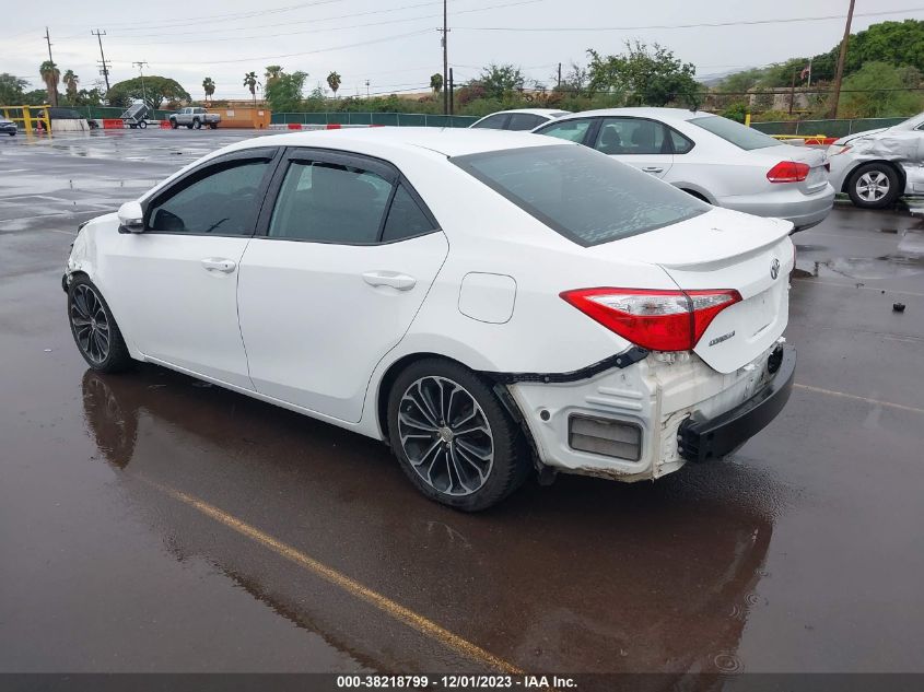 2015 TOYOTA COROLLA L/LE/LE PLUS - 5YFBURHE9FP254886