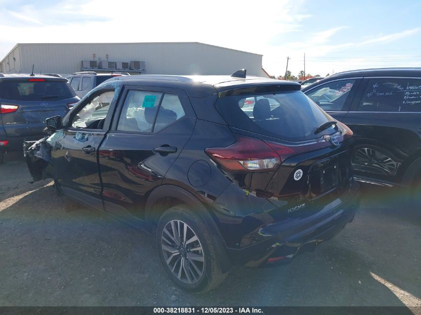 2022 NISSAN KICKS SV XTRONIC CVT - 3N1CP5CV3NL508814