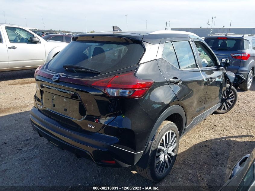 2022 NISSAN KICKS SV XTRONIC CVT - 3N1CP5CV3NL508814
