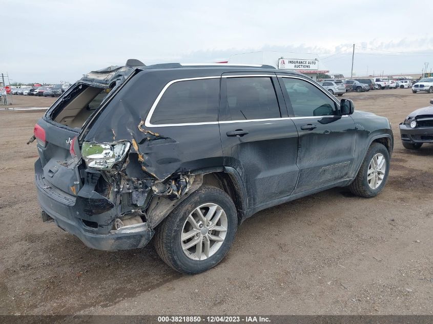 2017 JEEP GRAND CHEROKEE LAREDO - 1C4RJEAG0HC757360