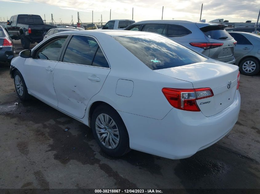 2013 TOYOTA CAMRY LE - 4T4BF1FK7DR317943