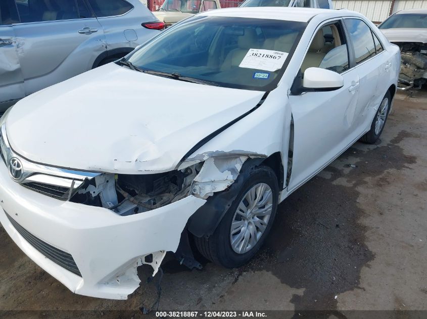 2013 TOYOTA CAMRY LE - 4T4BF1FK7DR317943
