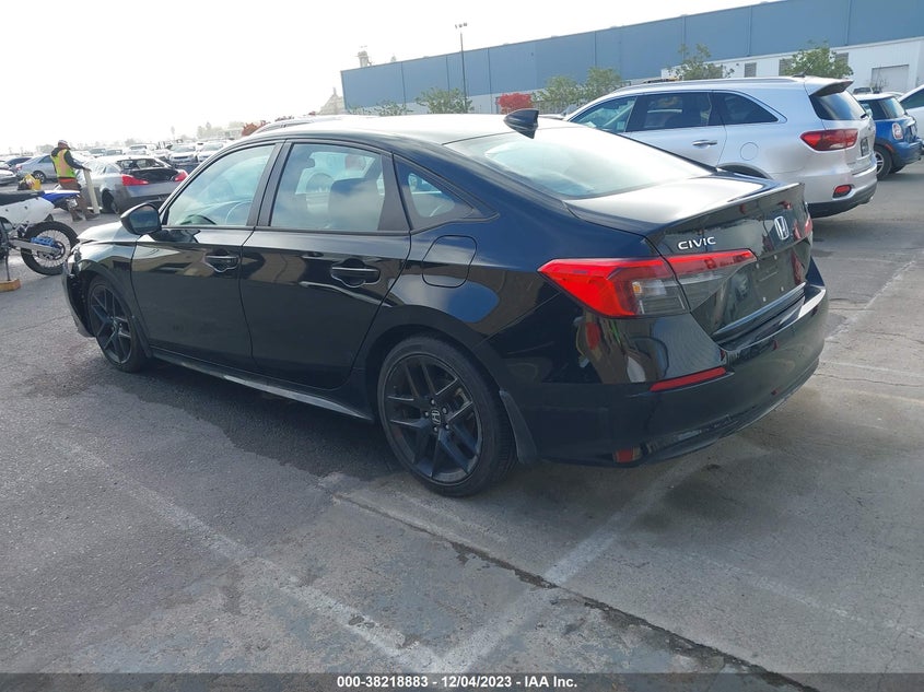 VIN 2HGFE2F5XPH523933 2023 HONDA CIVIC SPORT