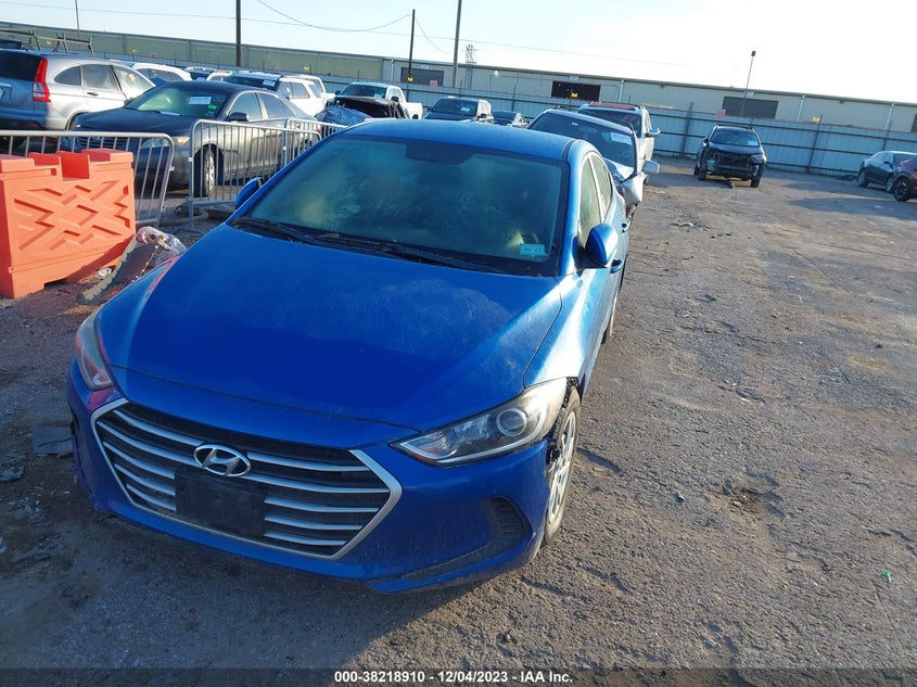 VIN KMHD74LF1HU079781 2017 HYUNDAI ELANTRA SE