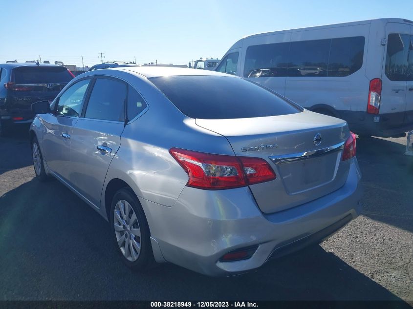 2017 NISSAN SENTRA S - 3N1AB7APXHY293560