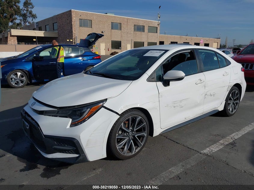 VIN 5YFS4RCE3LP026756 2020 TOYOTA COROLLA SE