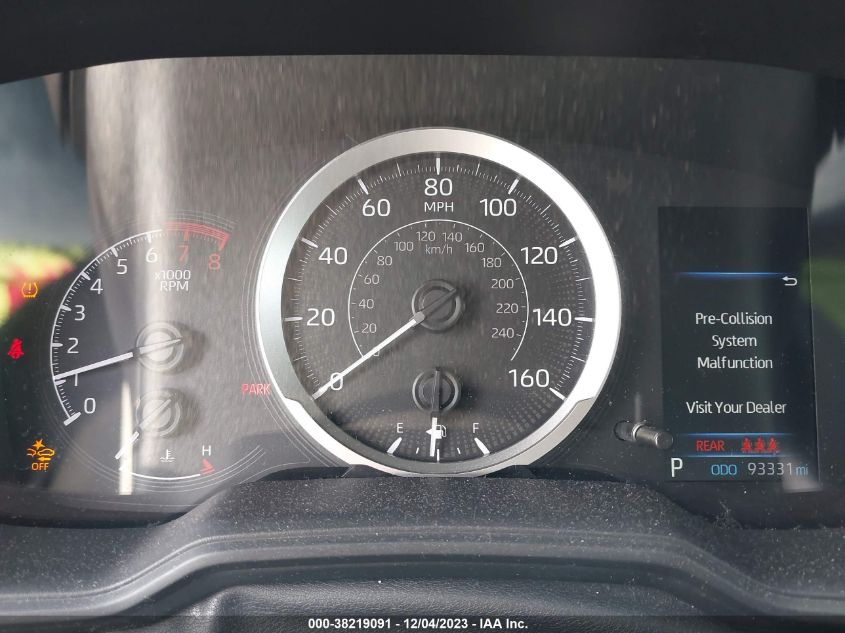 2020 TOYOTA COROLLA LE - 5YFEPRAE0LP124084