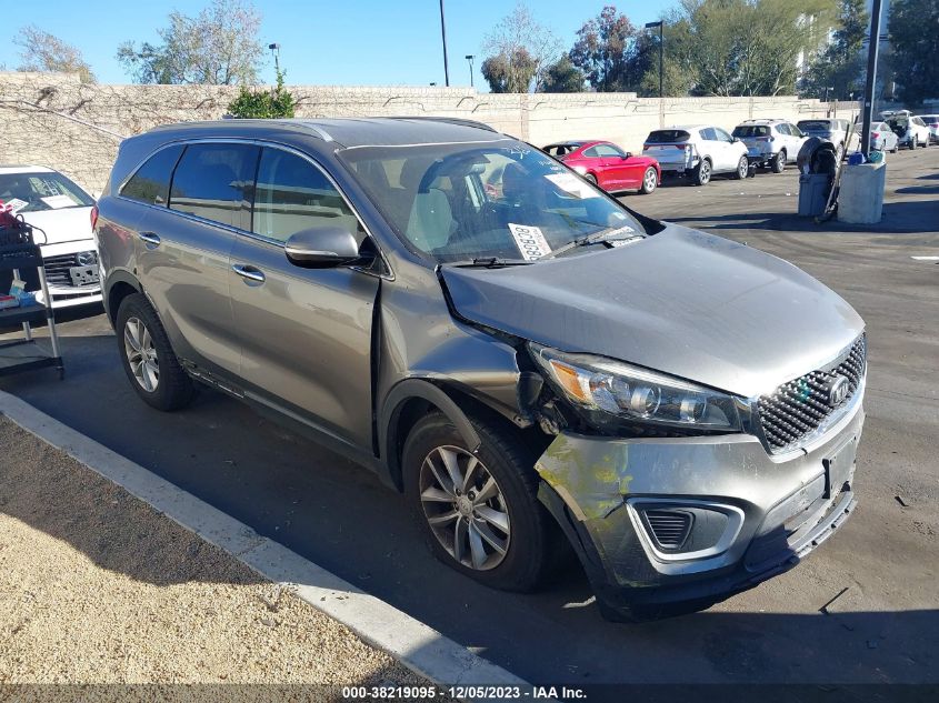 2018 KIA SORENTO LX/L - 5XYPG4A36JG416866