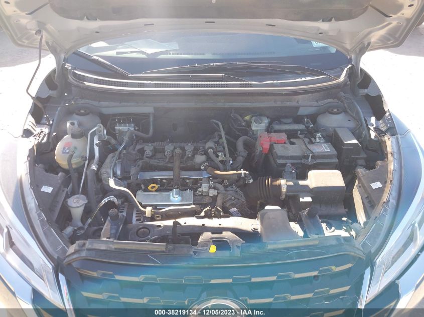2022 NISSAN KICKS SV XTRONIC CVT - 3N1CP5CV4NL477766
