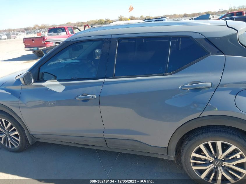 2022 NISSAN KICKS SV XTRONIC CVT - 3N1CP5CV4NL477766