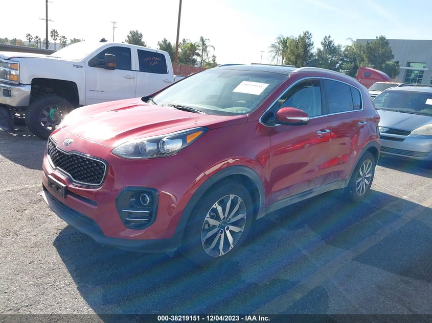 VIN KNDPN3AC1H7103036 2017 KIA SPORTAGE EX