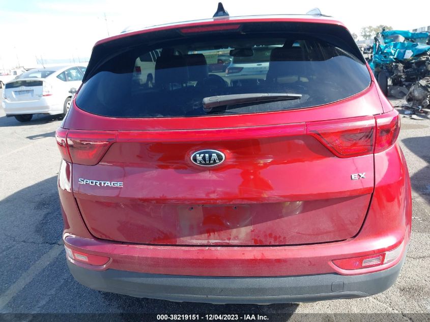 VIN KNDPN3AC1H7103036 2017 KIA SPORTAGE EX