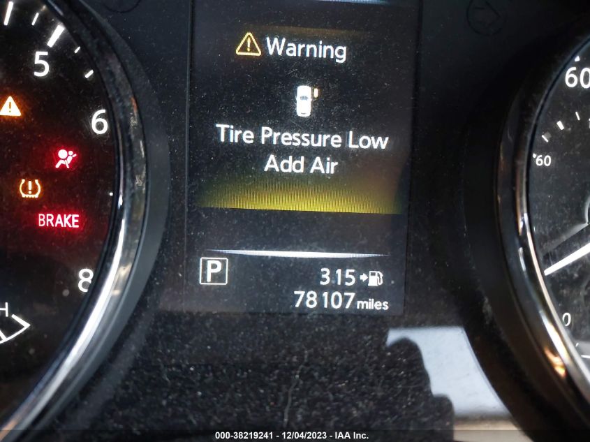 2017 NISSAN ROGUE S/SV - KNMAT2MV3HP575032
