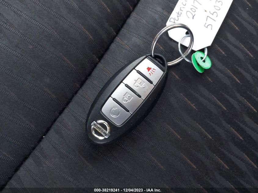 2017 NISSAN ROGUE S/SV - KNMAT2MV3HP575032