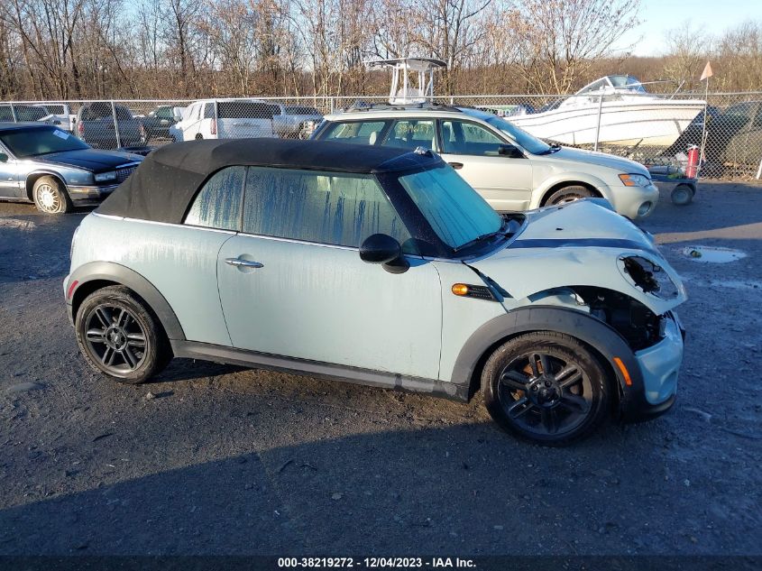 2014 MINI CONVERTIBLE COOPER WMWZN3C55ET569611