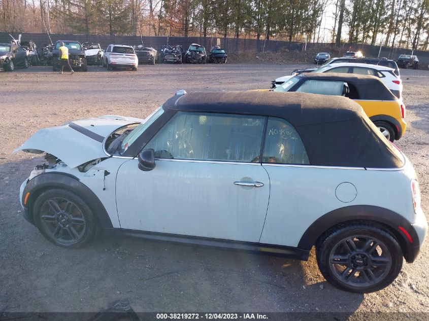 2014 MINI CONVERTIBLE COOPER WMWZN3C55ET569611