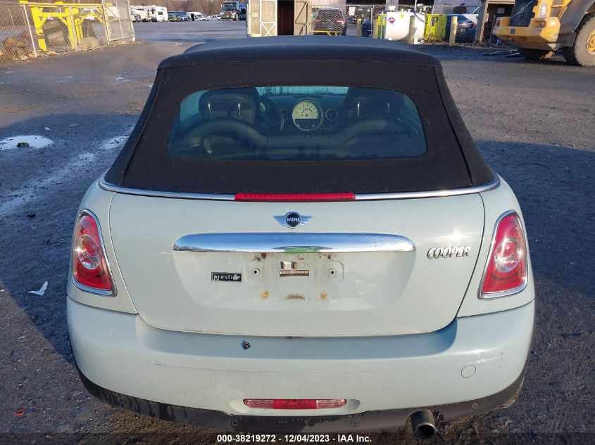 2014 MINI CONVERTIBLE COOPER WMWZN3C55ET569611