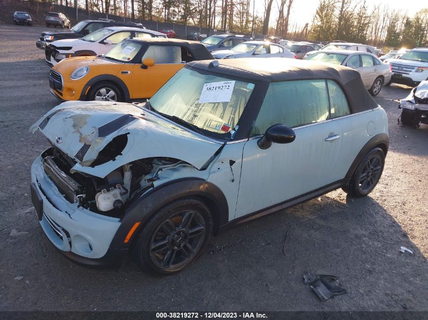 2014 MINI CONVERTIBLE COOPER WMWZN3C55ET569611