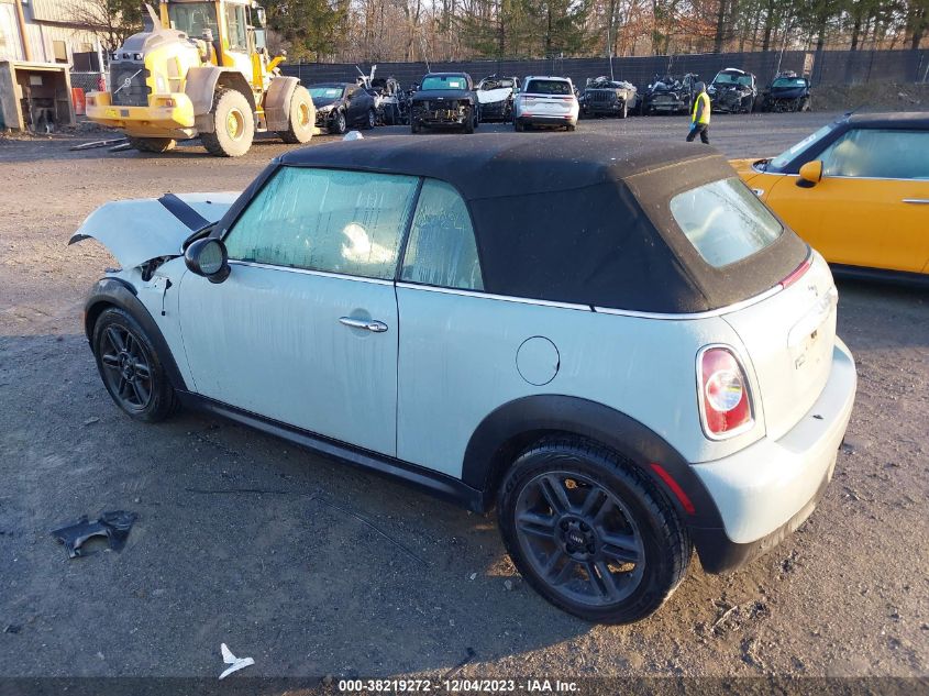 2014 MINI CONVERTIBLE COOPER WMWZN3C55ET569611
