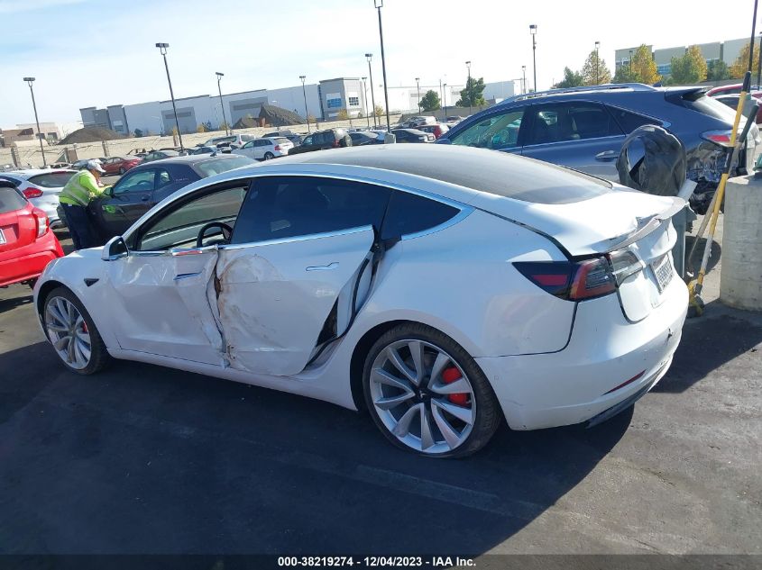 2018 TESLA MODEL 3 LONG RANGE/PERFORMANCE - 5YJ3E1EB0JF106515