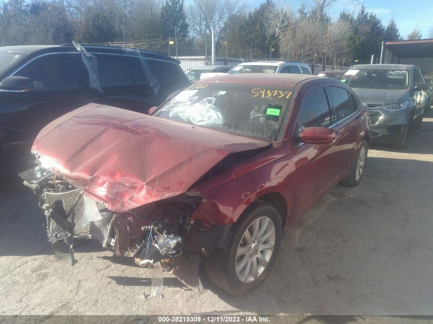 2013 CHRYSLER 200 TOURING - 1C3CCBBB8DN543737