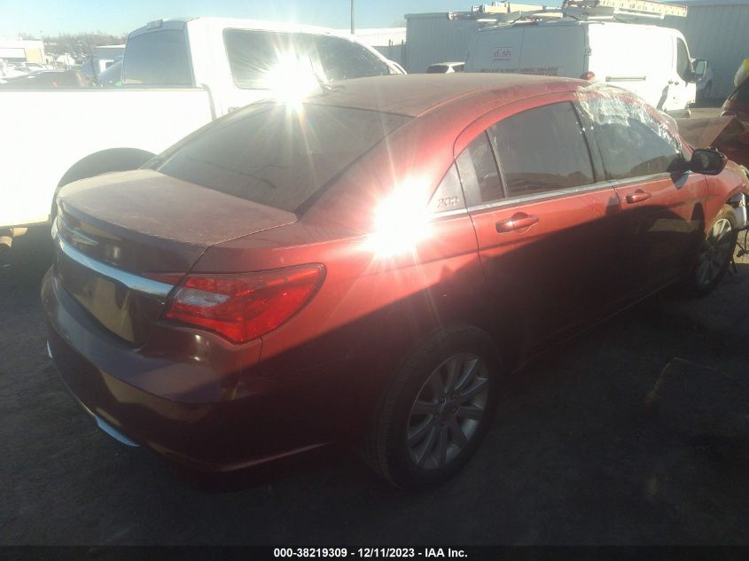 2013 CHRYSLER 200 TOURING - 1C3CCBBB8DN543737