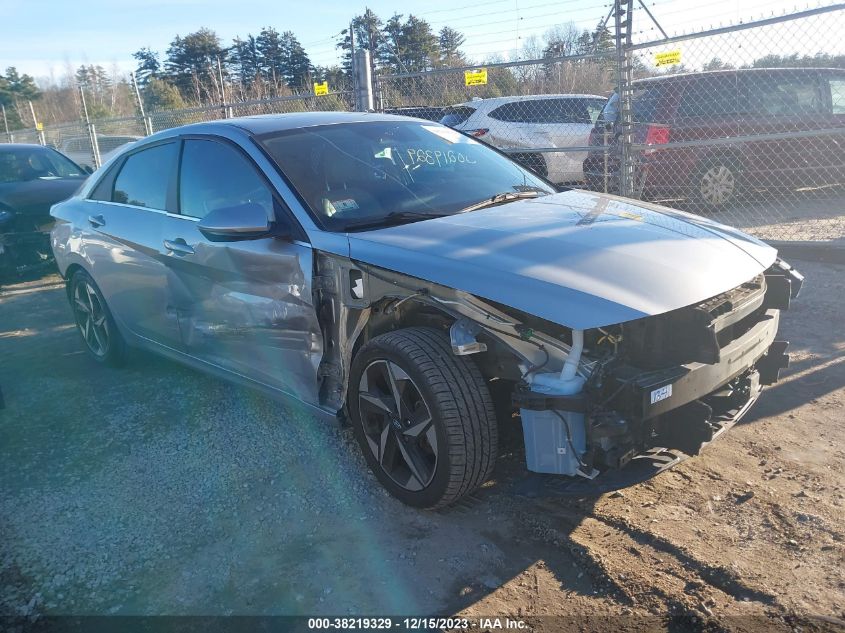 2021 HYUNDAI ELANTRA LIMITED - 5NPLP4AG4MH003214